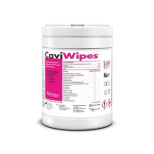 Caviwipes - Chusteczki do dezynfekcji powierzchni i sprzętu TUBA XXL 160szt. Kerr