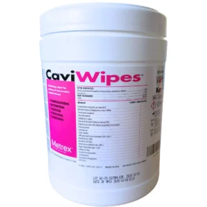 Caviwipes - Chusteczki do dezynfekcji powierzchni i sprzętu TUBA XXL 160szt. Kerr